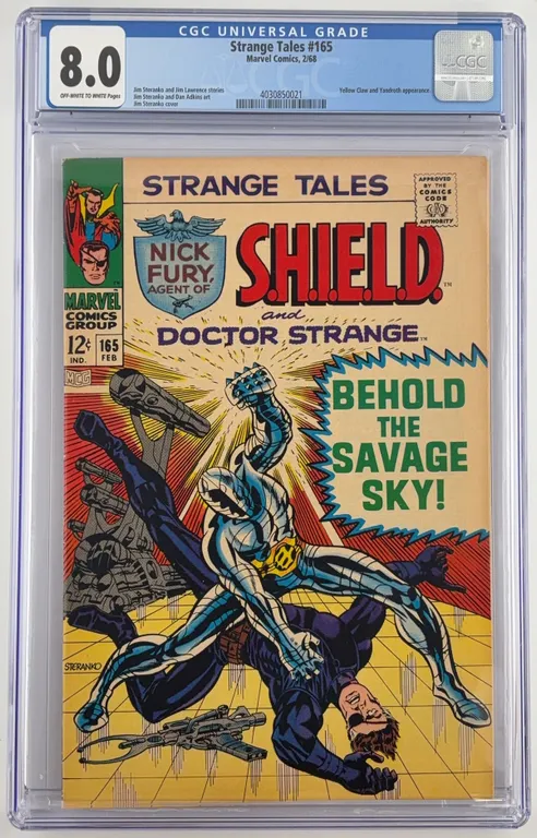 Strange Tales #165 CGC 8.0 Marvel 1968