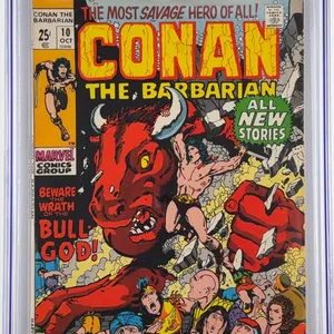 Conan the Barbarian #10 CGC 7.5 Marvel 1971
