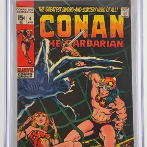 Conan the Barbarian #4 CGC 7.0 Marvel 1971