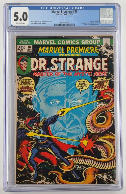 Marvel Premiere #10 CGC 5.0 Marvel 1973