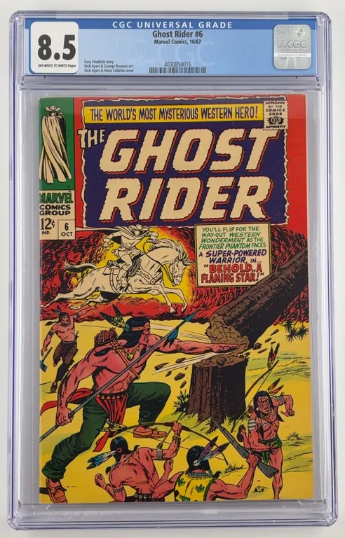 Ghost Rider #6 CGC 8.5 Marvel 1967