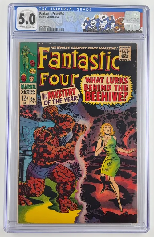 Fantastic Four #66 CGC 5.0 Marvel 1967