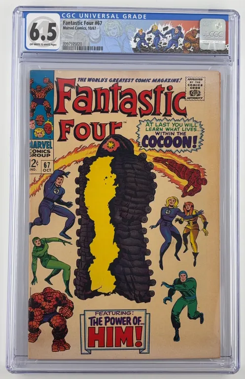 Fantastic Four #67 CGC 6.5 Marvel 1967