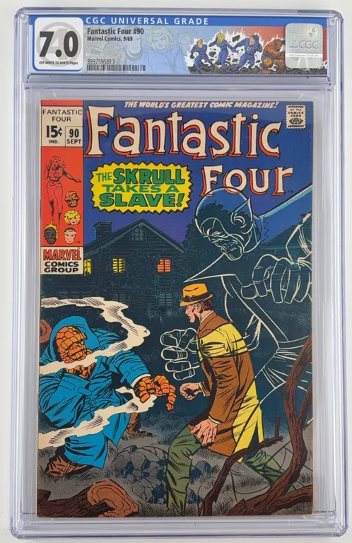 Fantastic Four #90 CGC 7.0 Marvel 1969