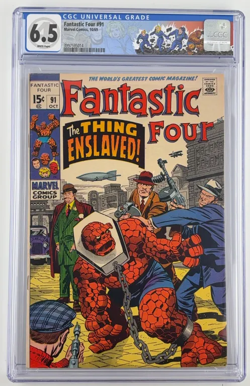 Fantastic Four #91 CGC 6.5 Marvel 1969