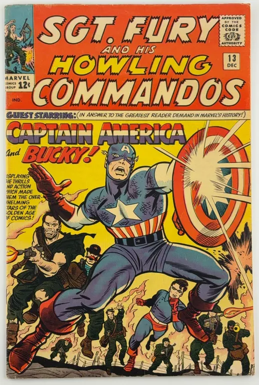 Sgt. Fury and His Howling Commandos #13 Marvel 1964