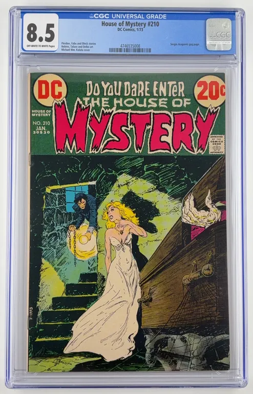 House of Mystery #210 CGC 8.5 DC Comics 1973