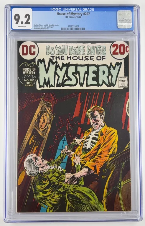 House of Mystery #207 CGC 9.2 DC Comics 1972
