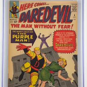 Daredevil #4 CGC 7.0 Marvel 1964