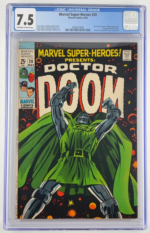Marvel Super-Heroes #20 CGC 7.5 Marvel 1969