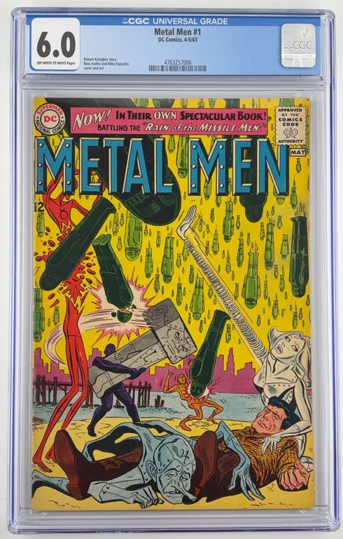 Metal Men #1 CGC 6.0 DC Comics 1963