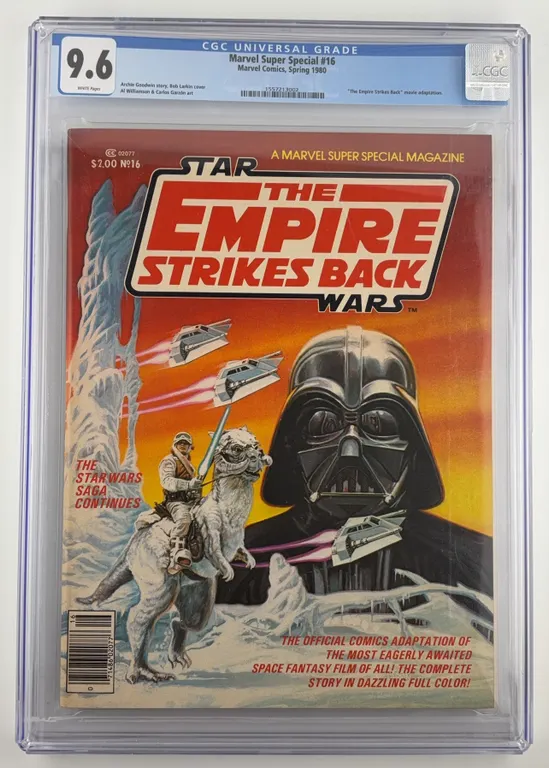 Marvel Super Special #16 CGC 9.6 Marvel 1980