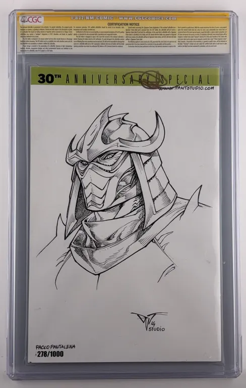 TMNT 30th Anniversary Special #NN CGC 9.0 Kevin Eastman Studios 2014