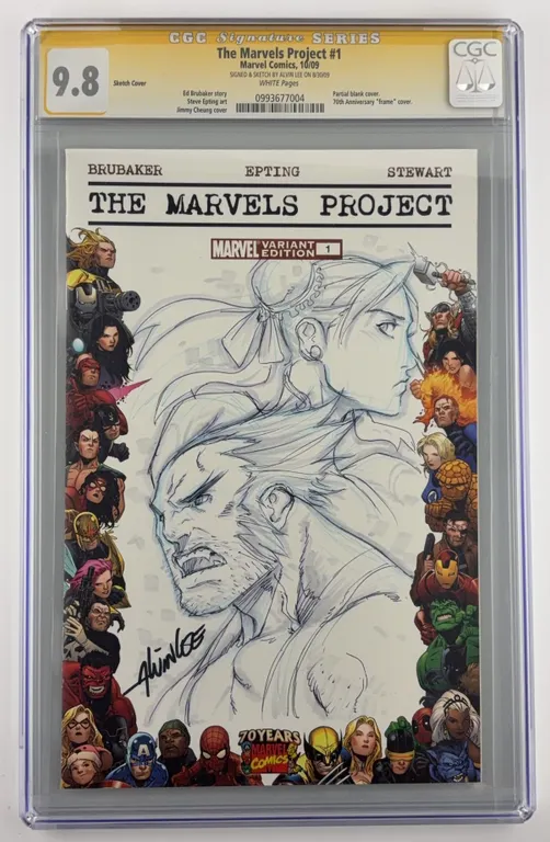 The Marvels Project #1 CGC 9.8 Marvel 2009
