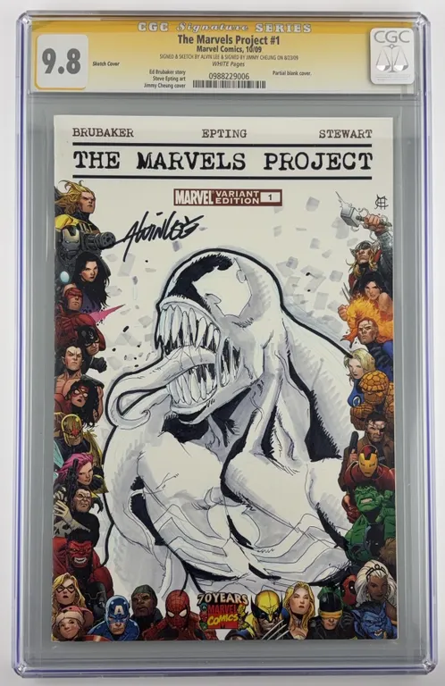 The Marvels Project #1 CGC 9.8 Marvel 2009