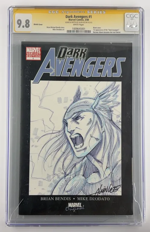 Dark Avengers #1 CGC 9.8 Marvel 2009