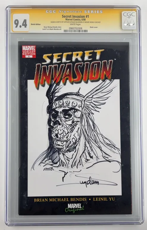 Secret Invasion #1 CGC 9.4 Marvel 2008