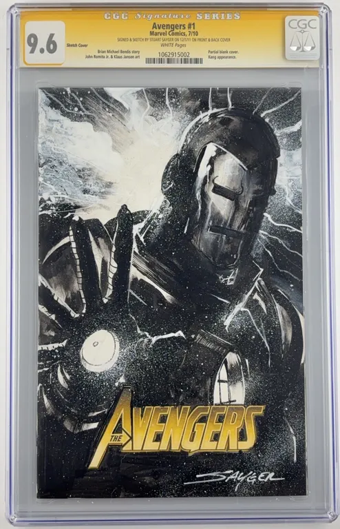 Avengers #1 CGC 9.6 Marvel 2010