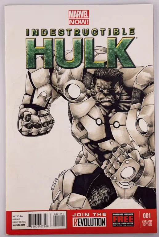 Indestructible Hulk #1 Marvel 2012
