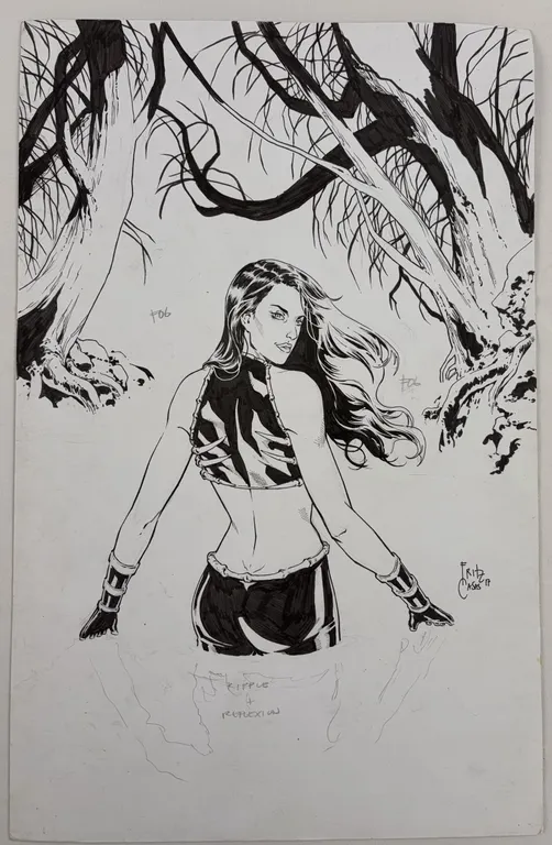 Snow White (Zenoscope) Original Art Fritz Casas