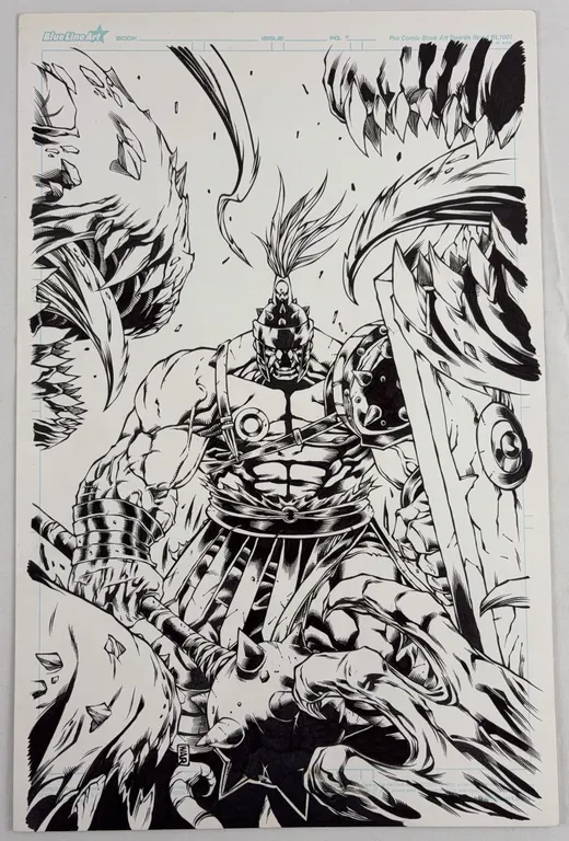 Hulk Original Art by William Reyes