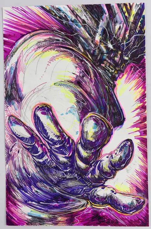 Galactus Original Art