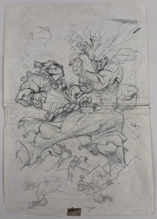 Street fighter Original Art Sketches