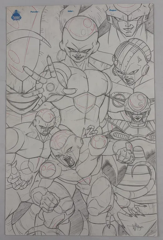 Dragon Ball Z Original Art by William Reyes