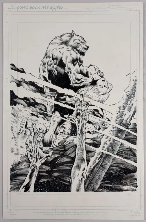 Original Fantasy Art by Jeffrey Huet