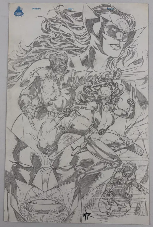 All-New Wolverine & Wolverine Original Art by William Reyes