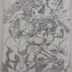 All-New Wolverine & Wolverine Original Art by William Reyes