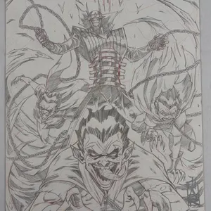 Batman Who Laughs Original Art by William Reyes