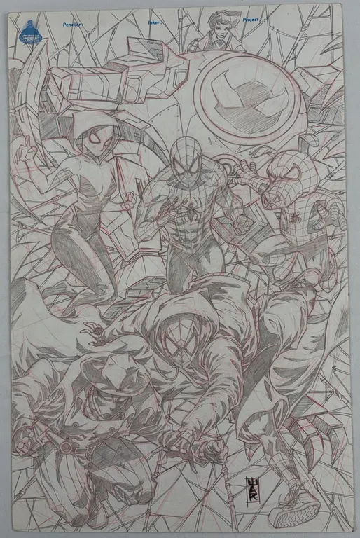 Spider-Verse Original Art by William Reyes