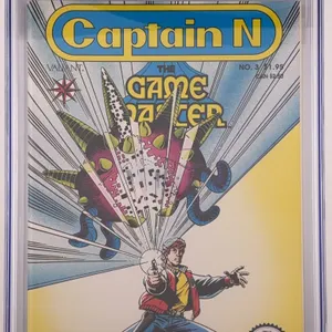 Captain N: The Game Master #3 CGC 9.6 Valiant 1990
