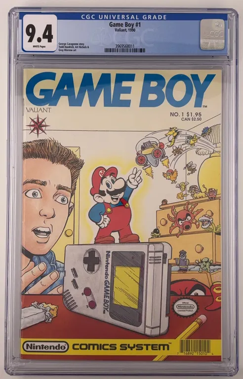 Game Boy #1 CGC 9.4 Valiant 1990