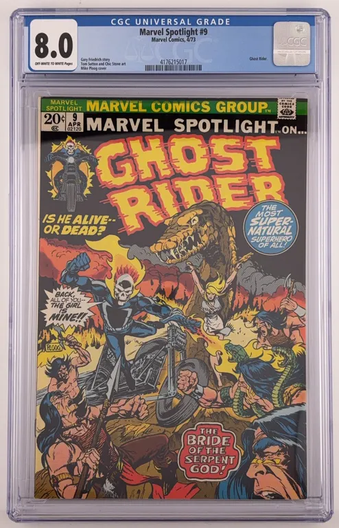 Marvel Spotlight #9 CGC 8.0 Marvel 1973