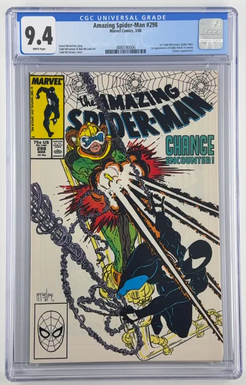 Amazing Spider-Man #298 CGC 9.4 Marvel 1988