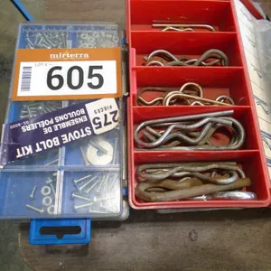 Hitch Pins; BOH Kit; “O” Ring Assortment Kit; Wood Screws; Adjustable Pins