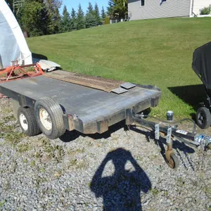 52” x 8’ Homemade Utility Trailer (No Serial Number)