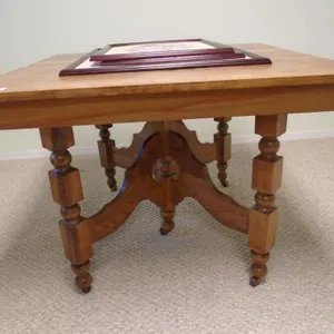 Refinished Antique Wood Table
