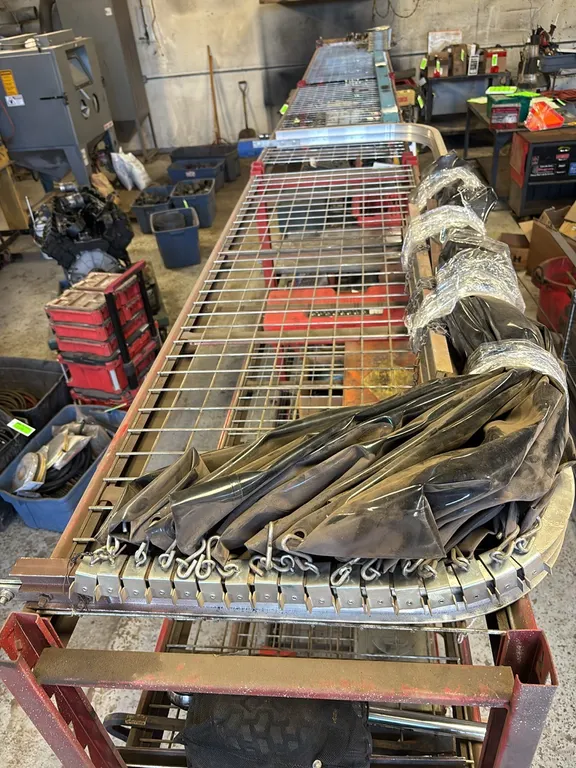Wall Mount Welding Screen