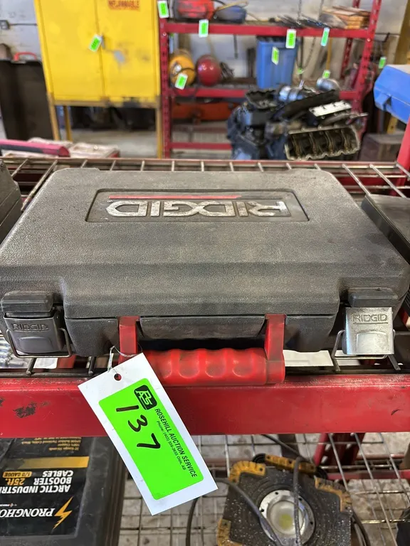 Rigid Micro CA-25 Bore Camera in Poly Case and Tubing Banner