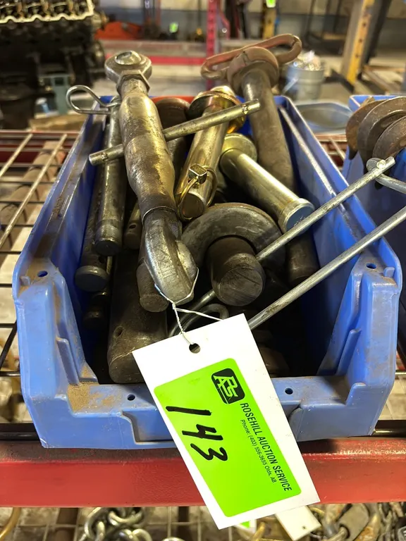 Tray of Assorted Shackles and Pins