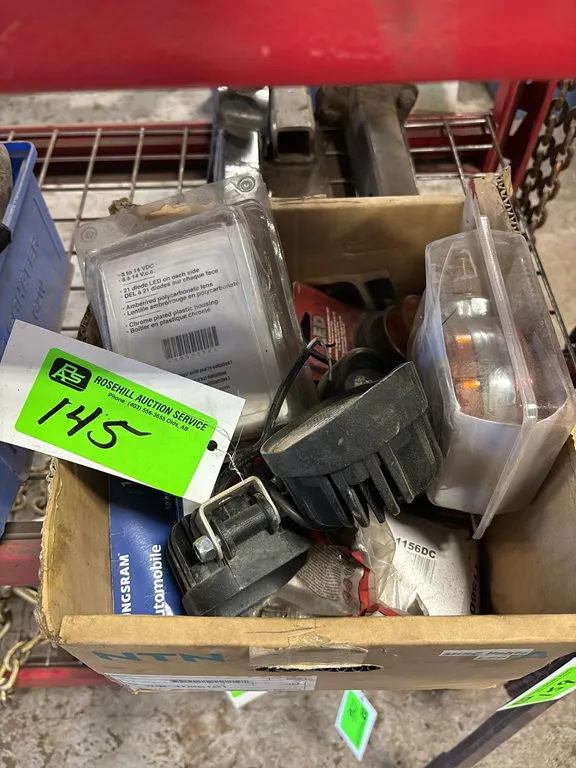 Box of Assorted LED Lights, LED Double Face Lights