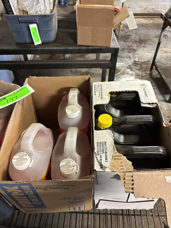 Large Assortment of Various Windshield Washer, RV Antifreeze and 50/50 Antifreeze Coolant
