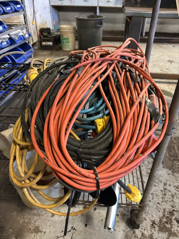 Large Assortment of Electrical Cords