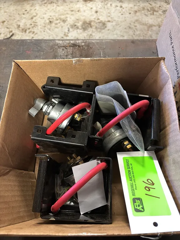 (3) Battery Disconnect Switches