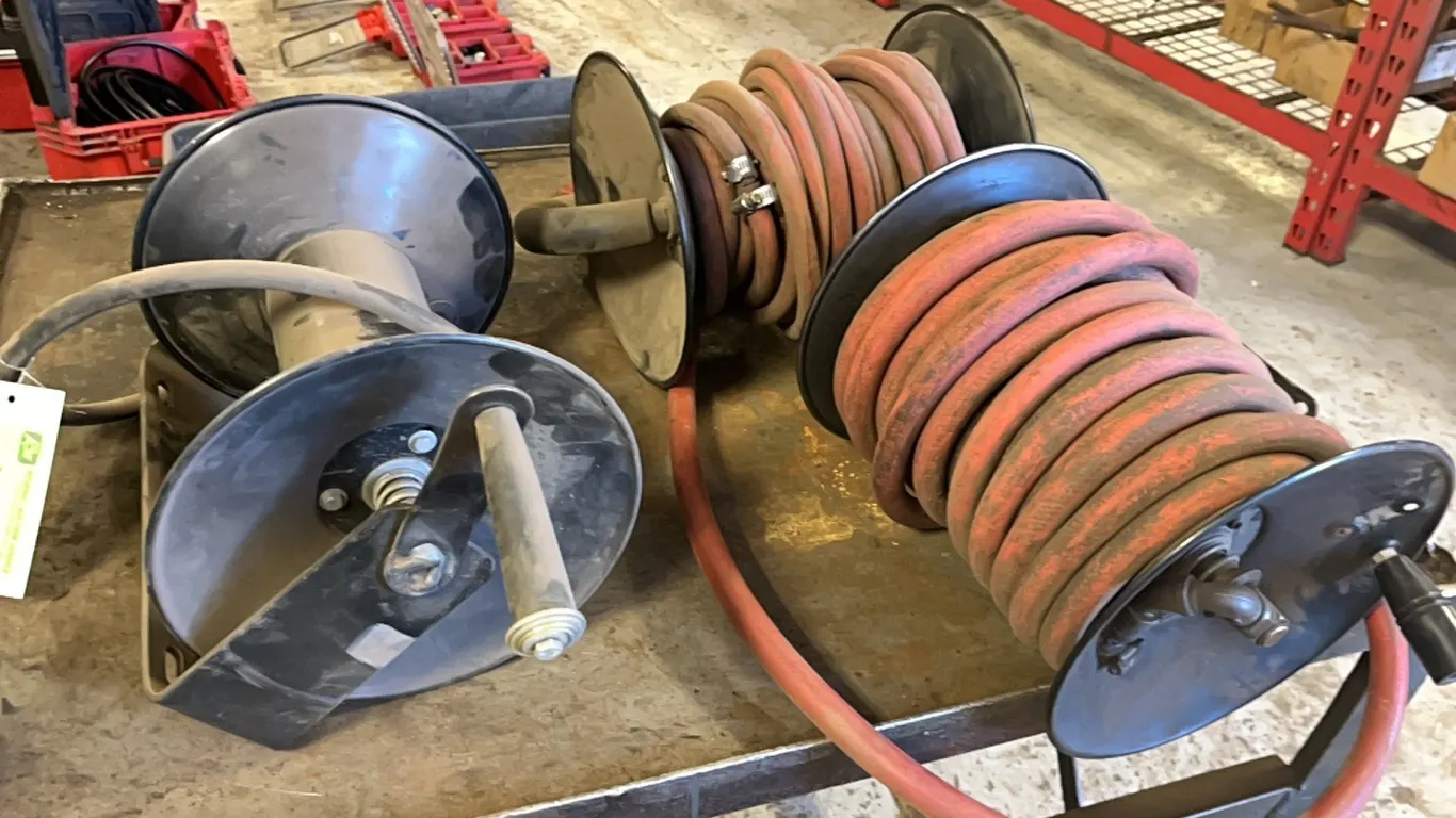 (3) Hose Reels