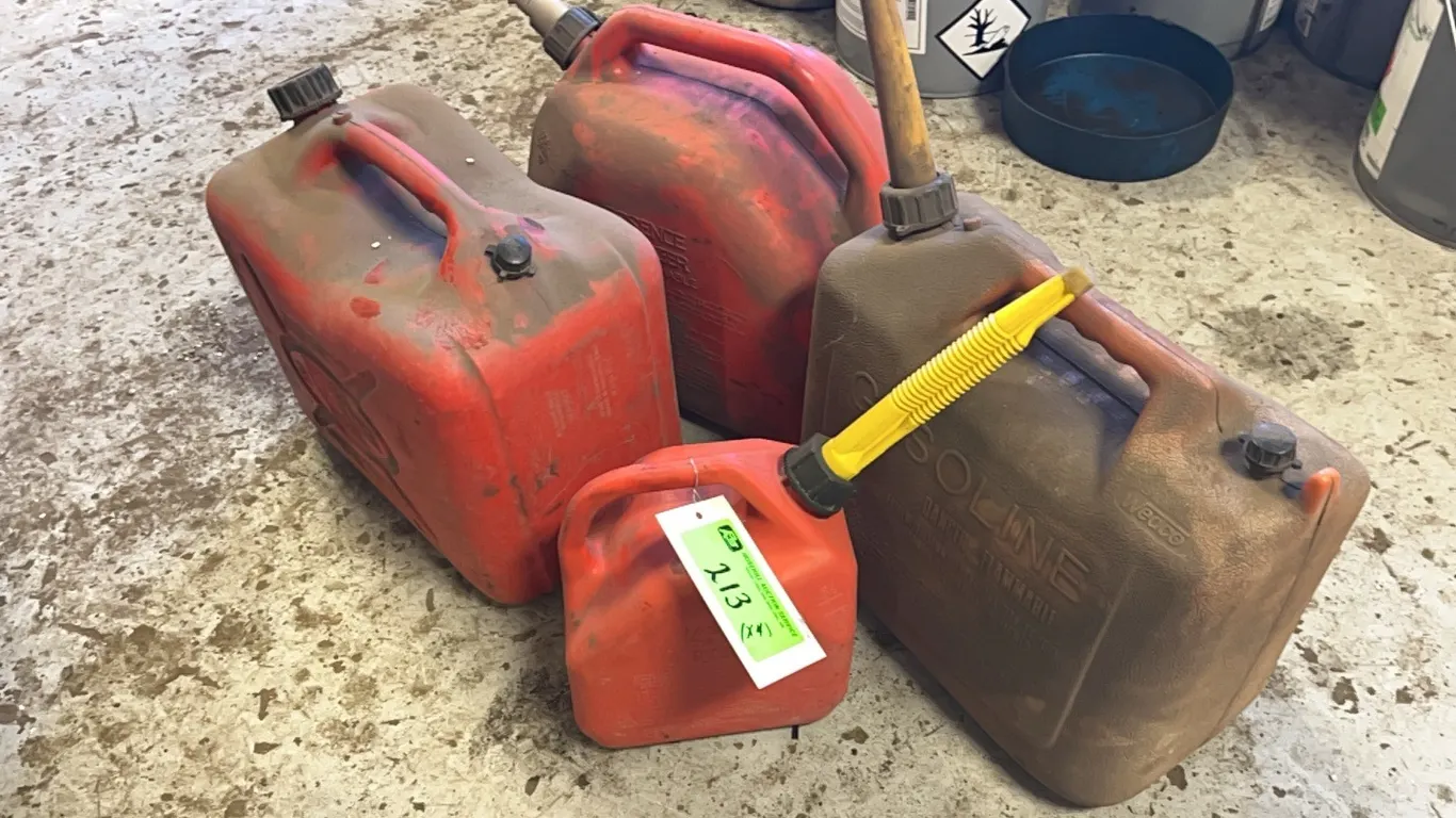 (4) Jerry Cans