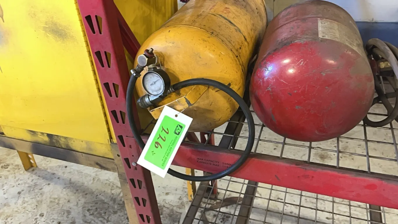 (2) Portable Air Tanks